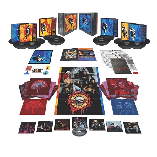 Guns N' Roses – Use Your Illusion (Super Deluxe 12LP + Blu-ray Box Set) cover