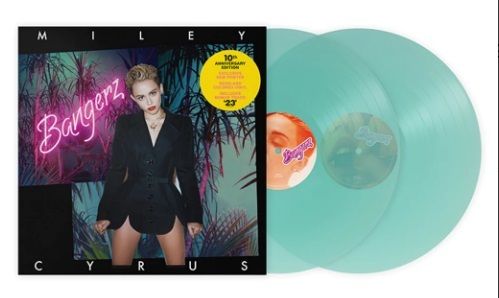 Miley Cyrus - Bangerz (Limited Edition, Sea Glass Vinyl, Gatefold, Poster, 10th Anniversary)(2Lp) Vinyl Record vinyl