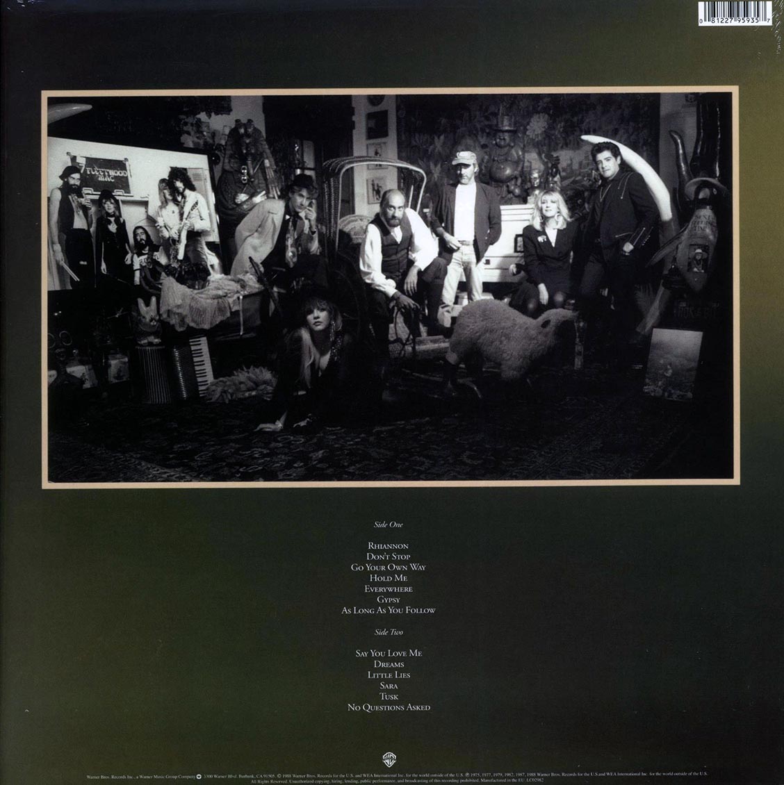 Fleetwood Mac - Greatest Hits (LP) Vinyl Record rear