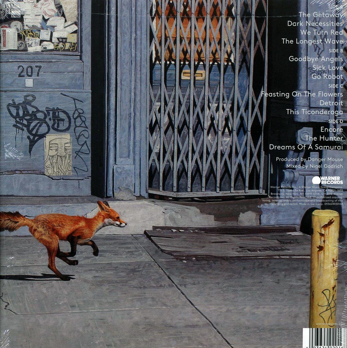 Red Hot Chili Peppers - The Getaway (2LP) Vinyl Record rear