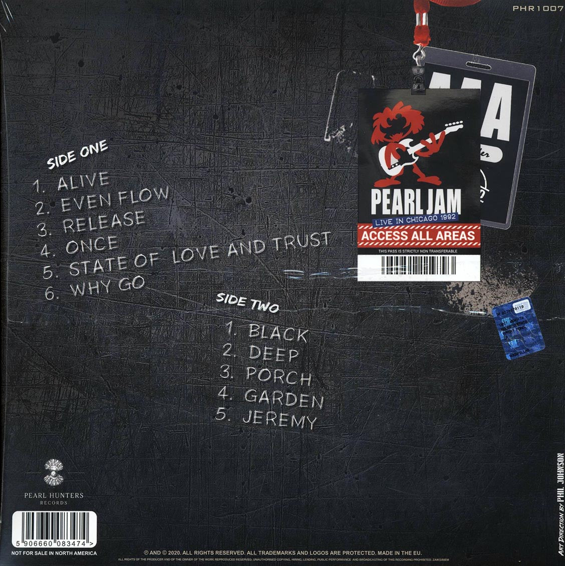 Pearl Jam - State Of Love And Trust (Ltd. Colored Vinyl Record) rear