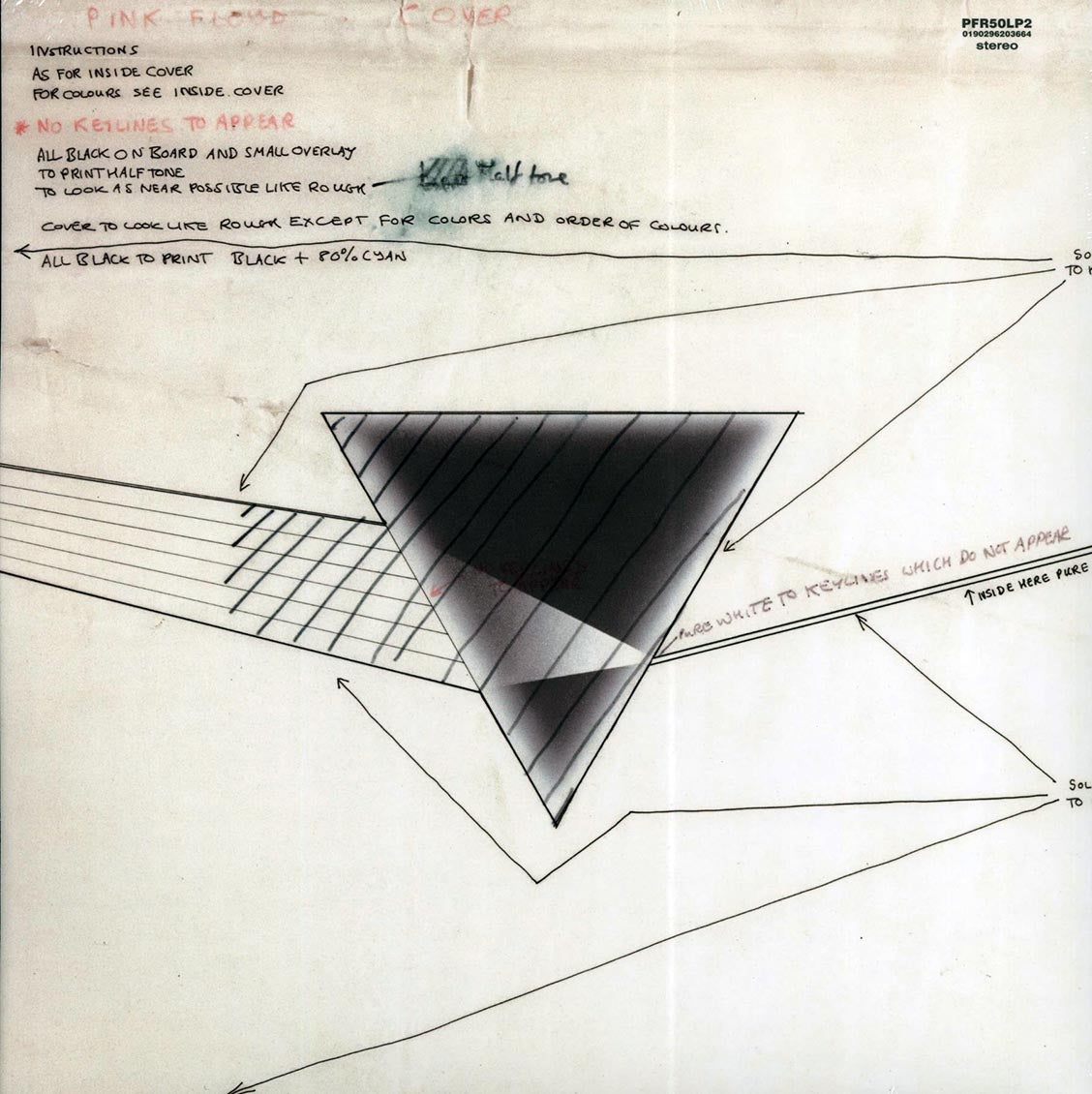 Pink Floyd - Dark Side Of The Moon: Live At Wembley 1974 (50th Anniv. Ed. 180g Vinyl Record) rear