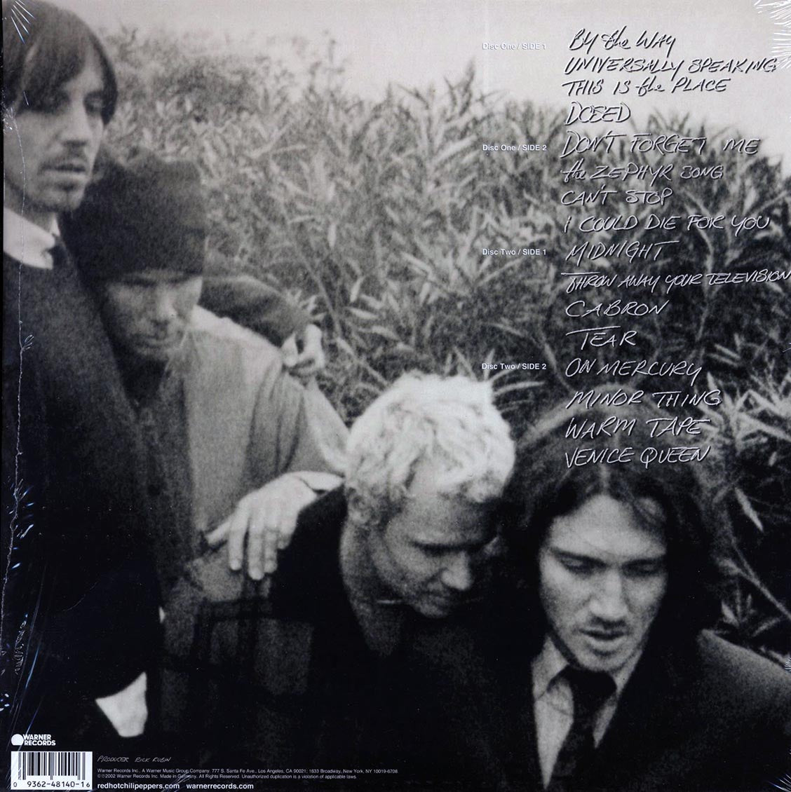 Red Hot Chili Peppers - By The Way (2LP Vinyl Record) rear