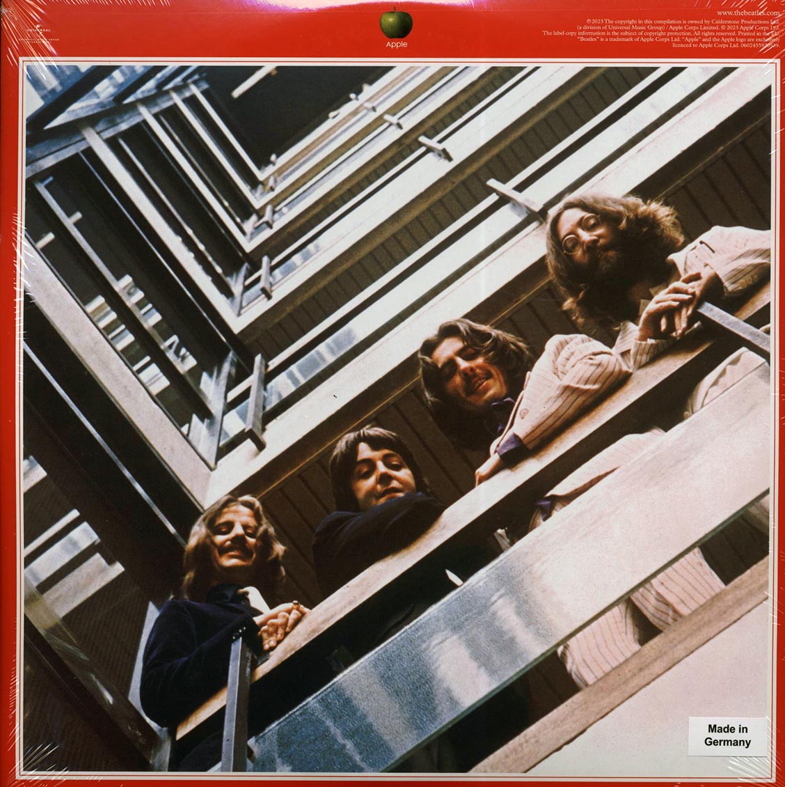 The Beatles - 1962-1966 (The Red Album) (3LP, 180g) (Remastered) Vinyl Record rear