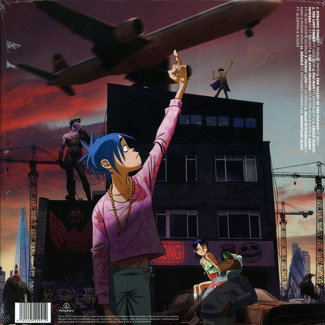 Gorillaz - Song Machine Season One (LP) Vinyl Record rear
