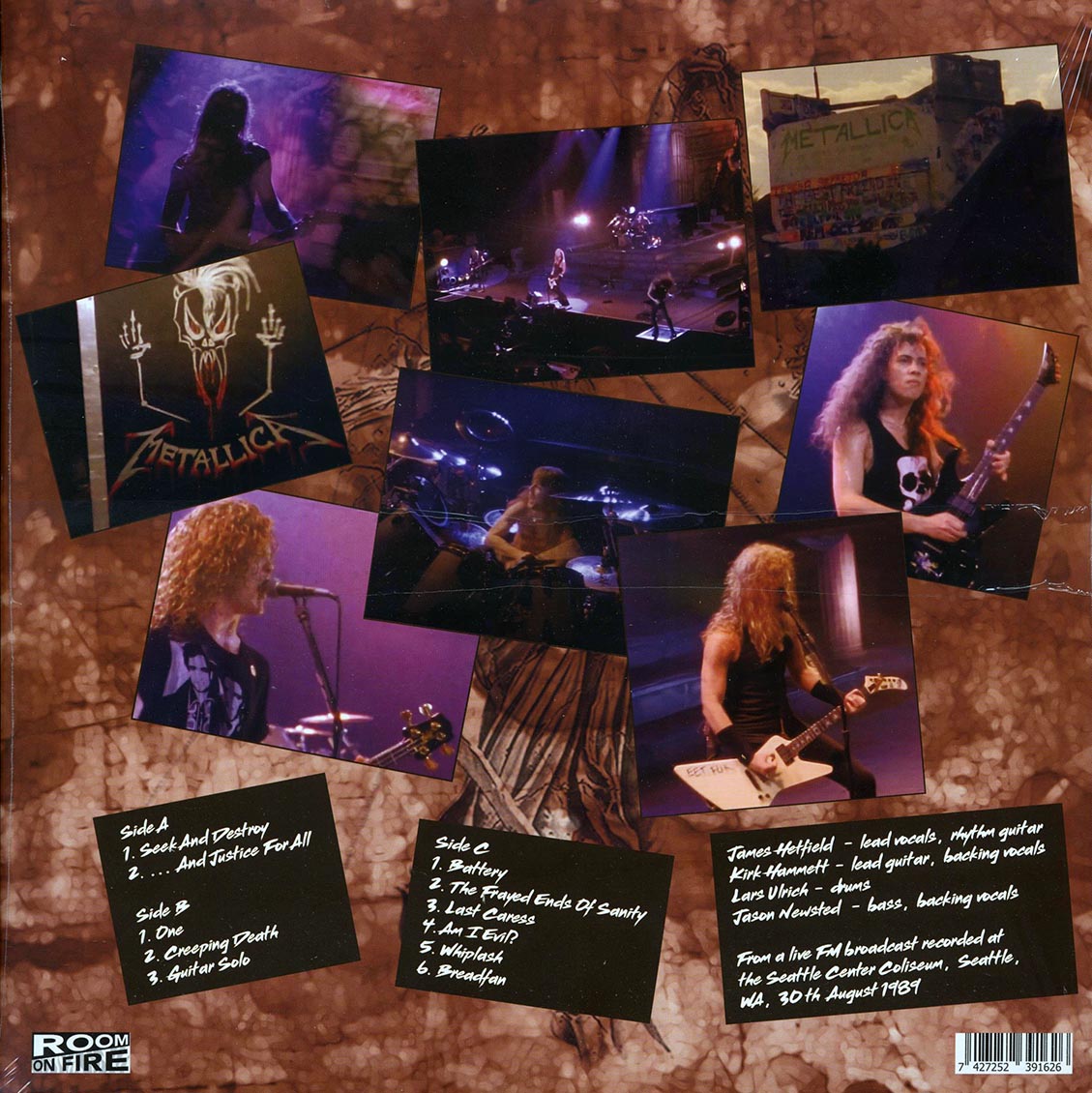 Metallica - Seattle '89 Volume 2 (Limited Edition White Vinyl 2LP)