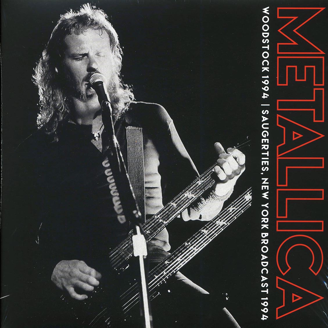 Metallica - Woodstock 1994: Saugerties, New York Broadcast (2LP) Vinyl Record front