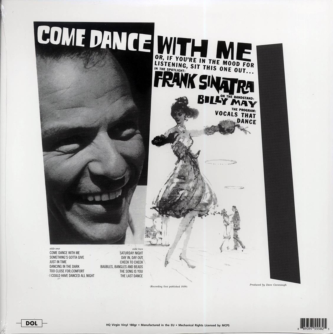 Frank Sinatra - Come Dance With Me! (180g) Vinyl Record rear