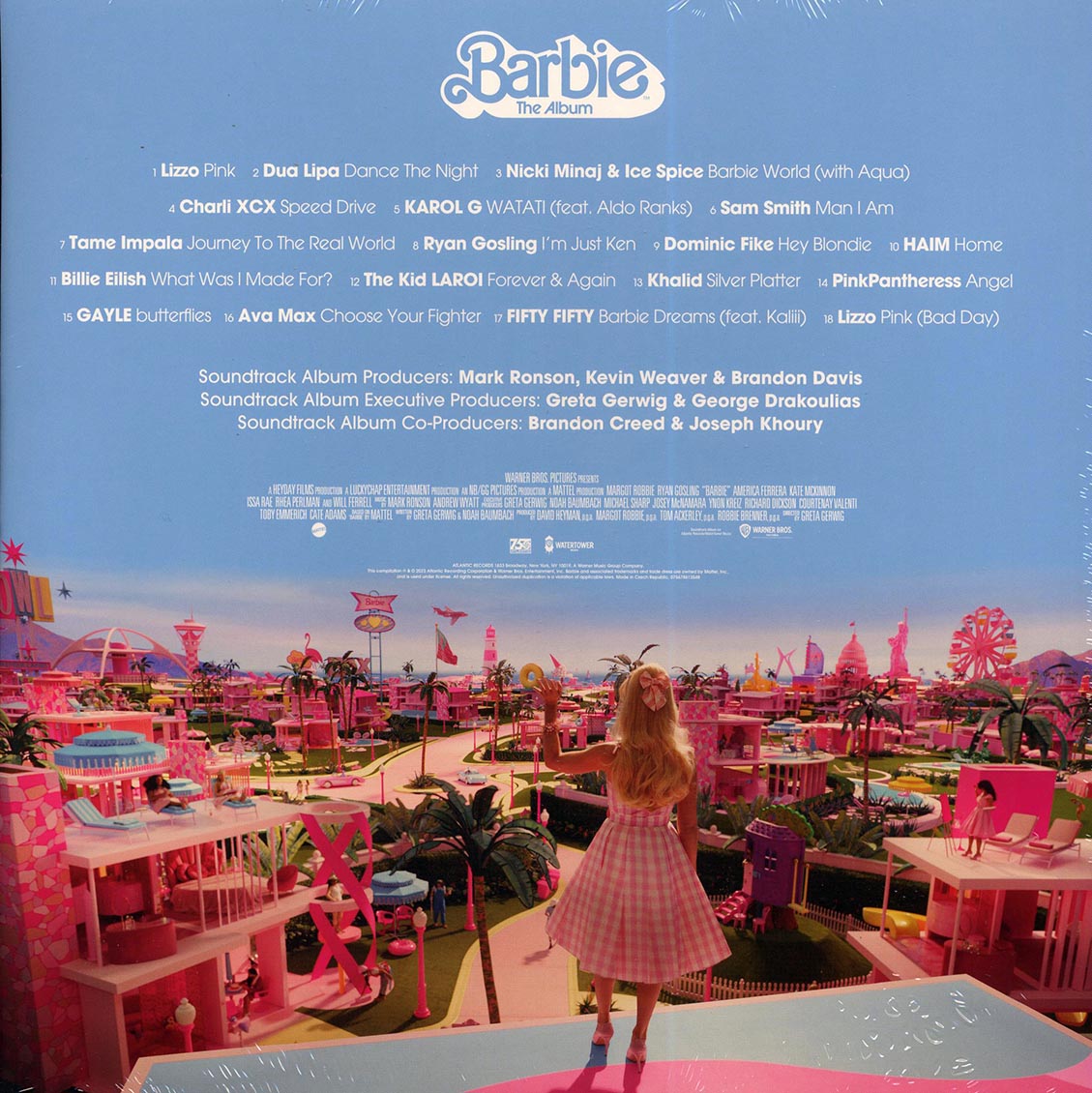Barbie The Album (Pink Vinyl Record) rear