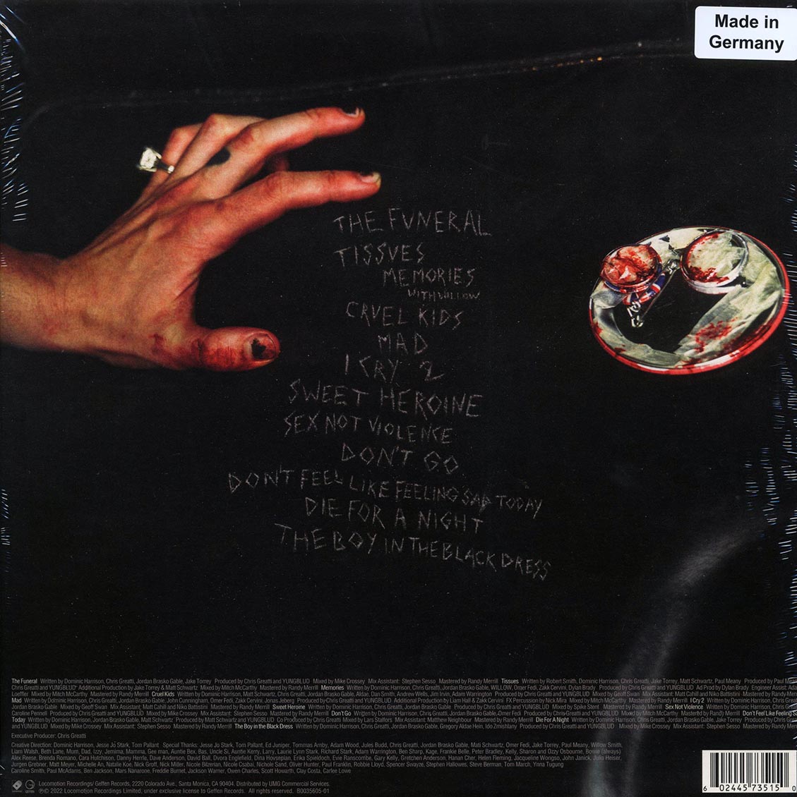 Yungblud - Yungblud (LP) Vinyl Record rear