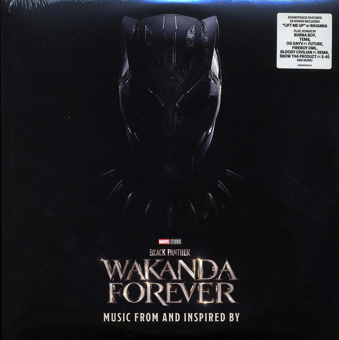 Music From And Inspired By Black Panther: Wakanda Forever (2LP) Vinyl Record front