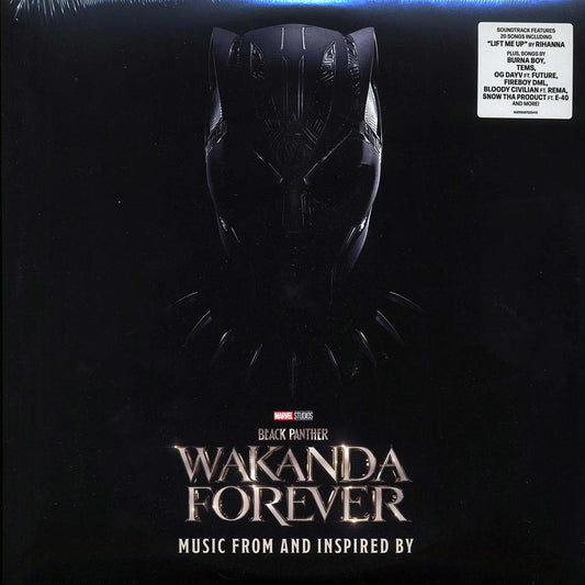Music From And Inspired By Black Panther: Wakanda Forever (2LP) Vinyl Record front