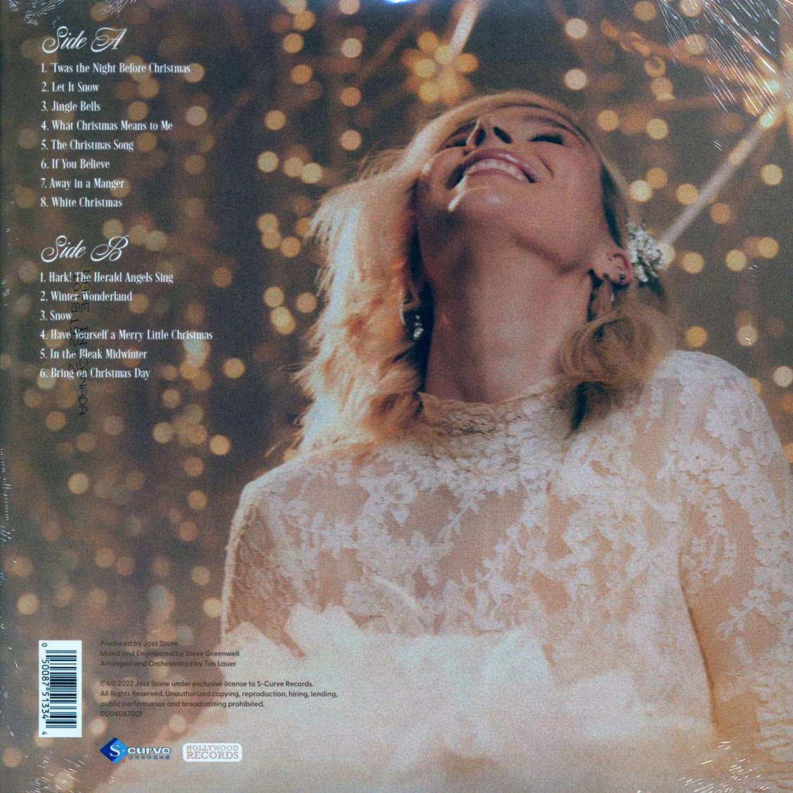 Joss Stone – Merry Christmas, Love (Vinyl LP, 2022) rear
