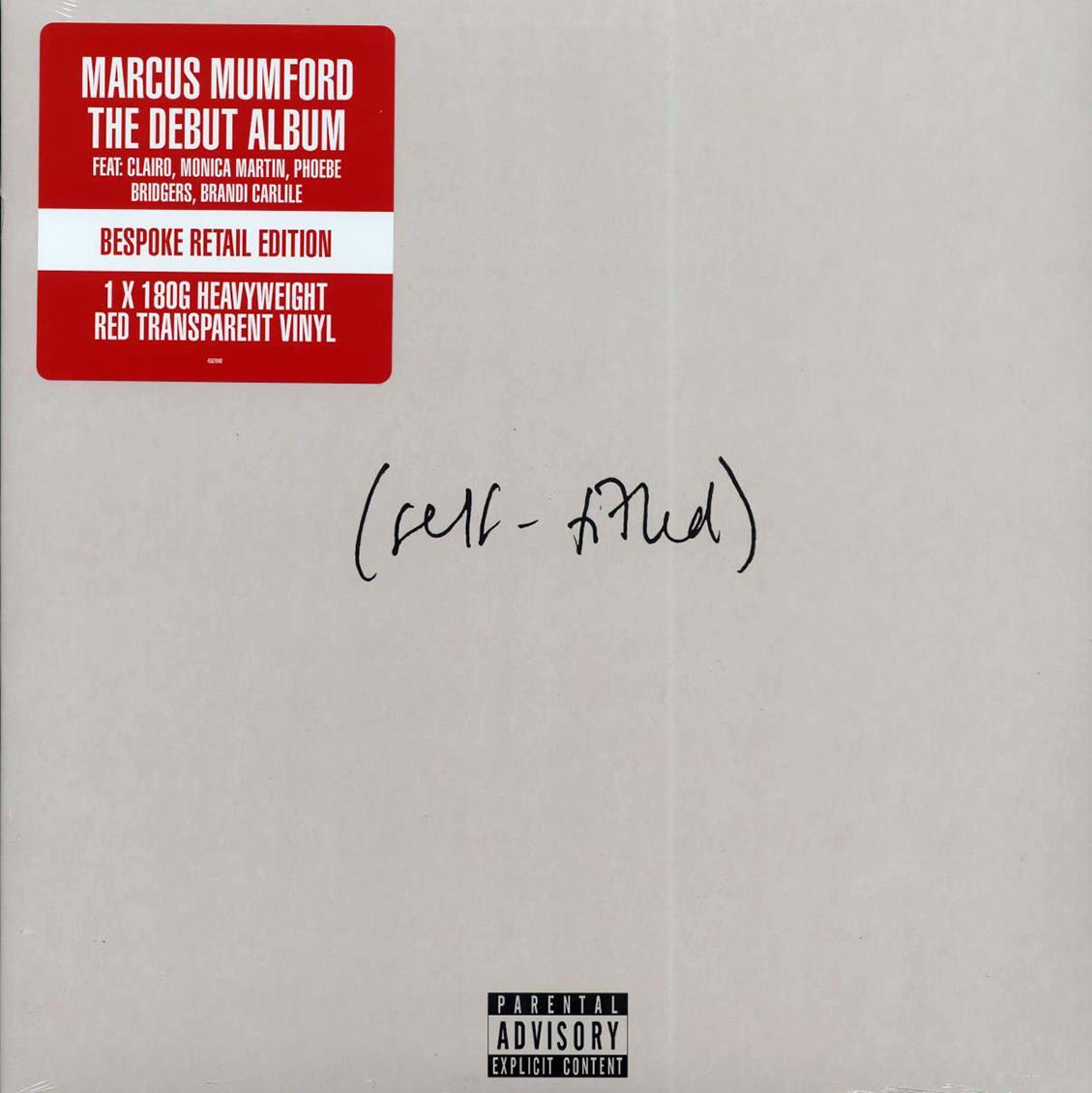 Marcus Mumford – (self-titled) (Deluxe 180 g Red Vinyl LP) cover