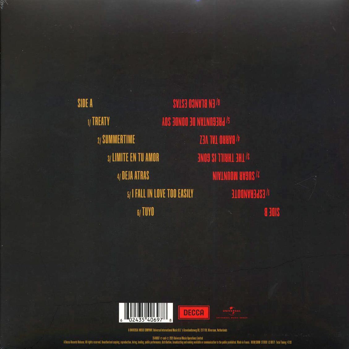 Cande y Paulo – Cande y Paulo (Vinyl LP) rear