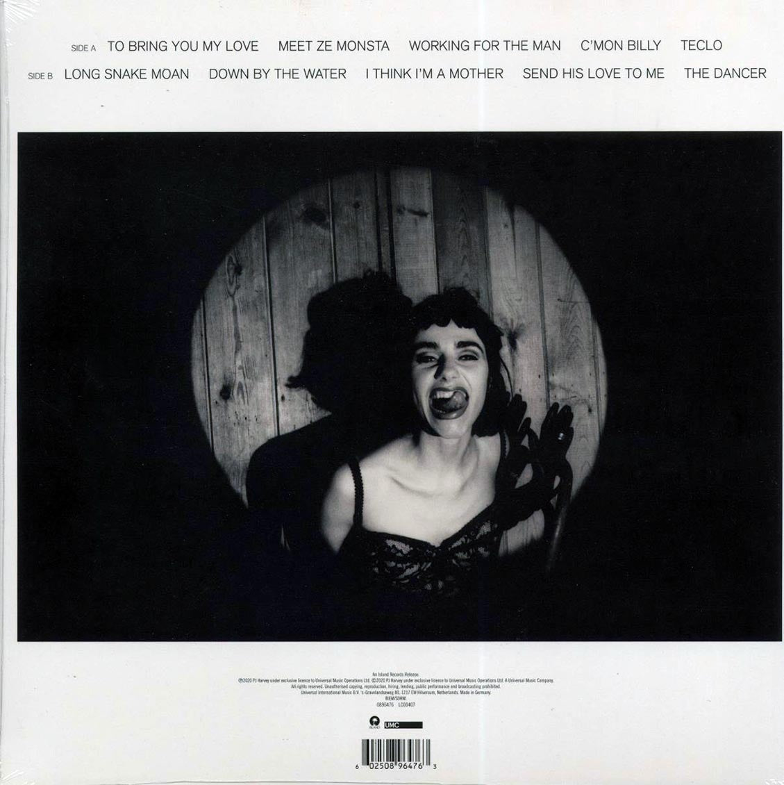 PJ Harvey - To Bring You My Love: Demos (LP 180g Vinyl Record) rear