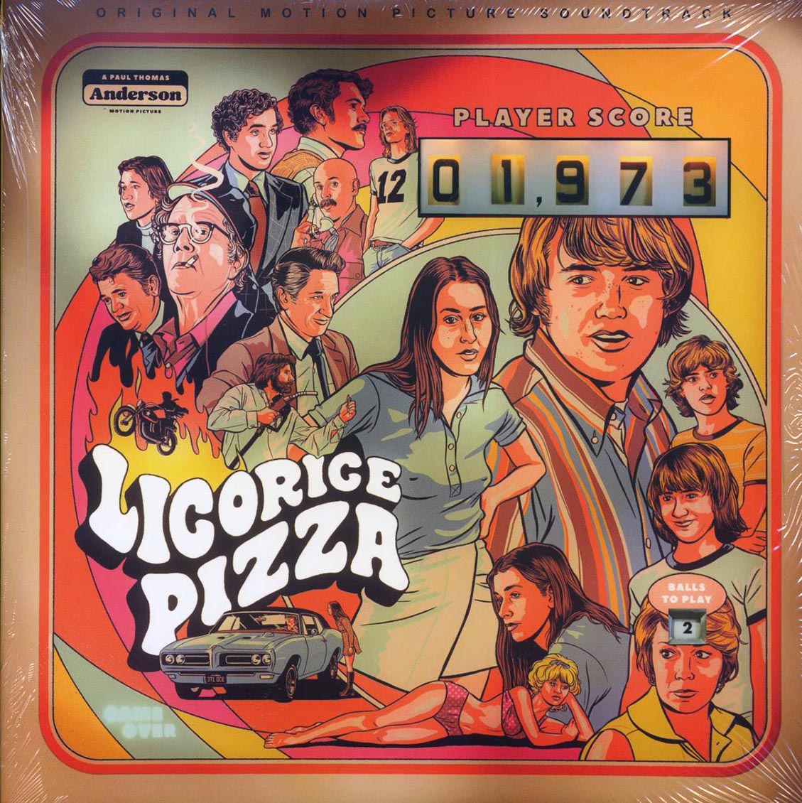 Licorice Pizza: Original Motion Picture Soundtrack (2LP Gatefold Vinyl) cover