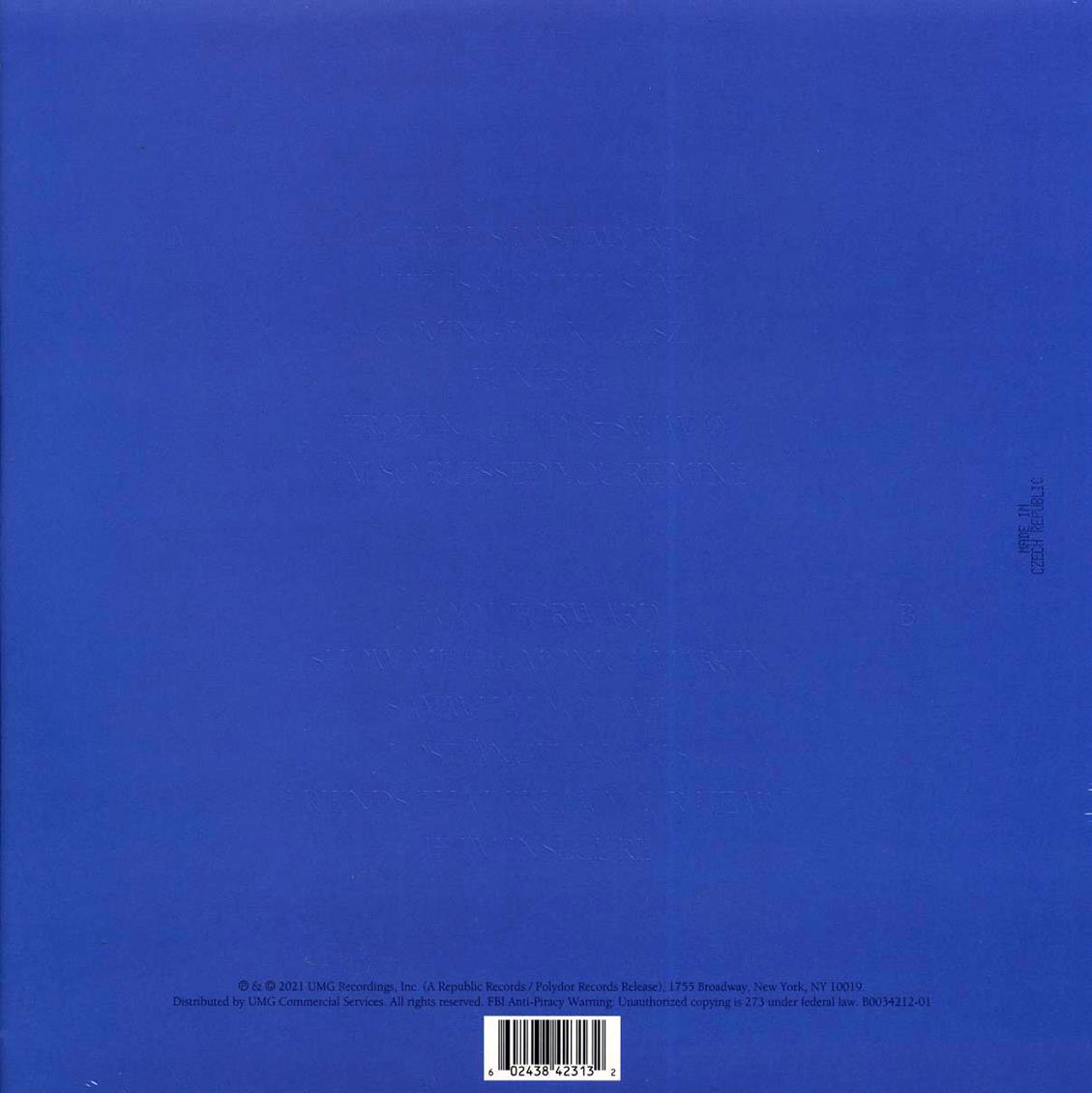 James Blake - Friends That Break Your Heart (LP Vinyl Record) rear