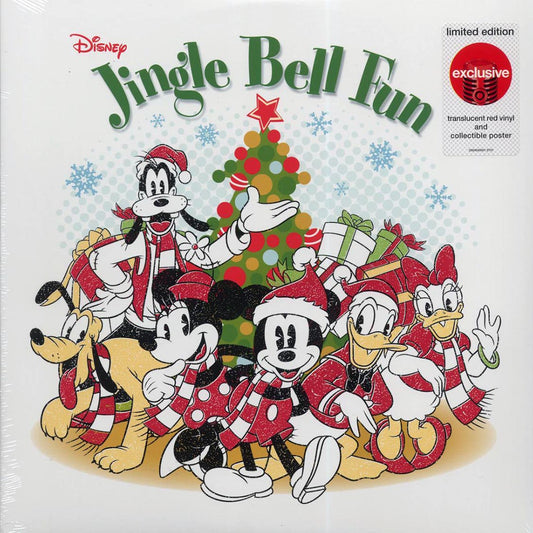 Disney - Jingle Bell Fun (LP Red Translucent Vinyl) cover