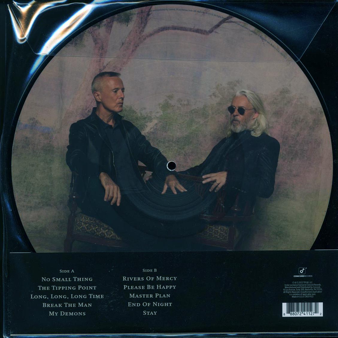 Tears for Fears – The Tipping Point (Indie‑Exclusive Picture Disc Vinyl LP) rear