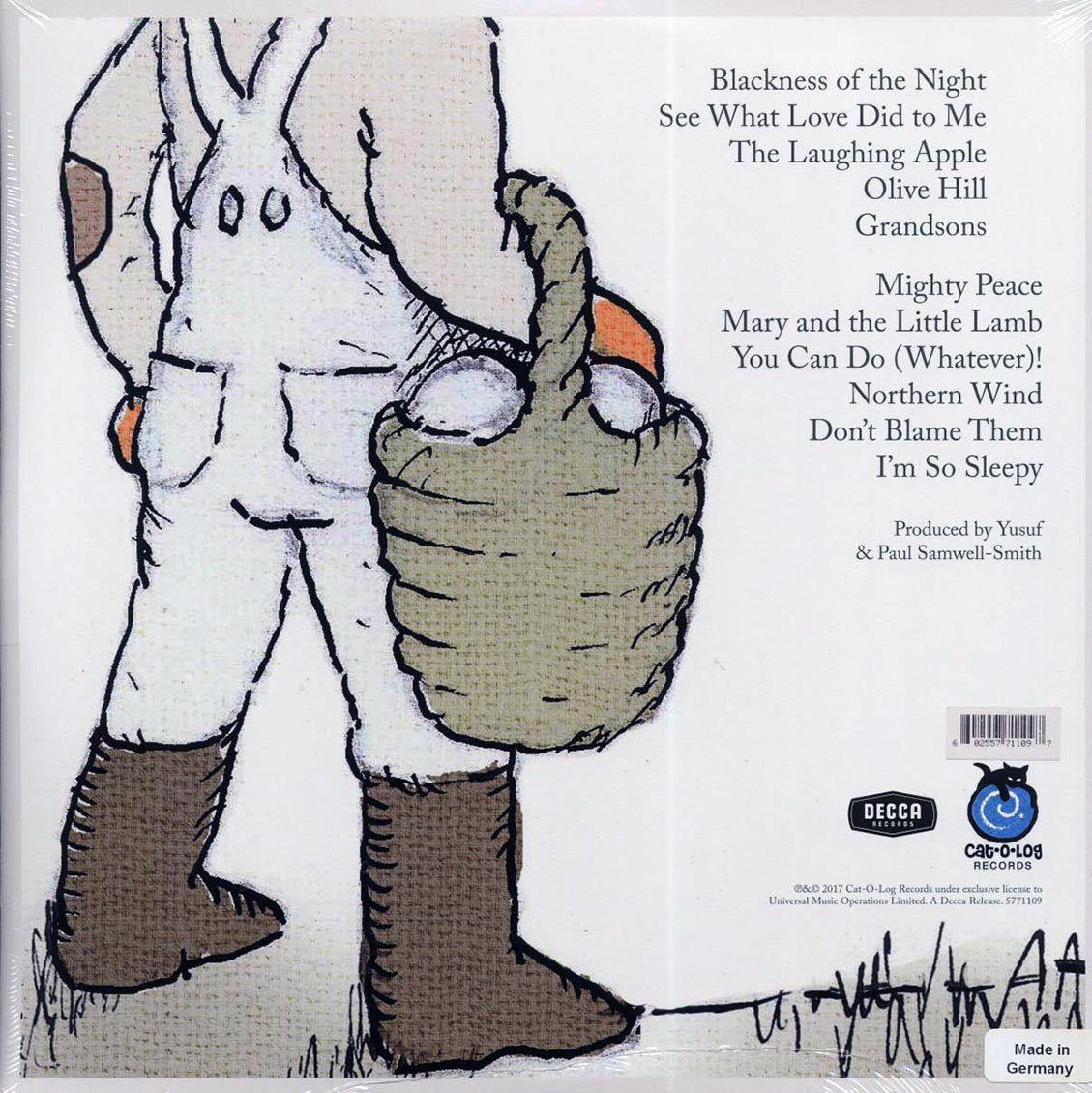 Cat Stevens – The Laughing Apple (Gatefold Vinyl LP) rear