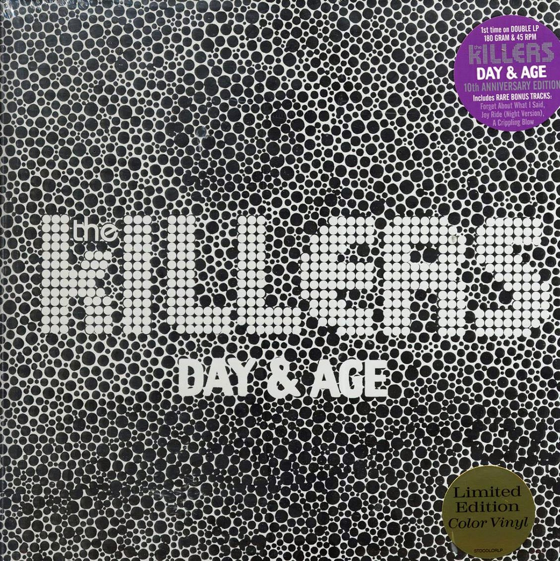 The Killers - Day & Age (2LP Deluxe 10th Anniv. 180g Remastered Silver Vinyl Record) front
