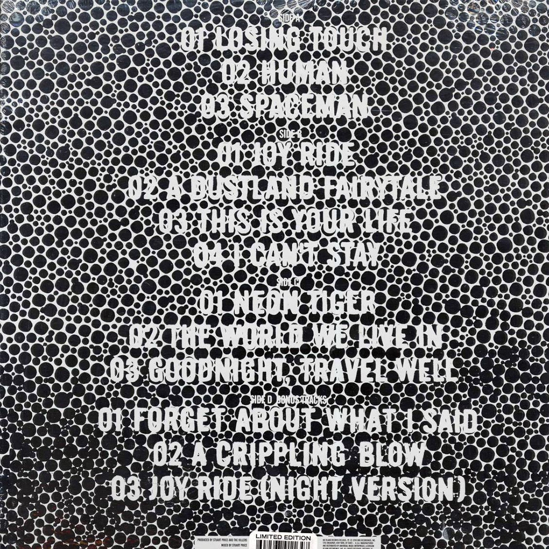 The Killers - Day & Age (2LP Deluxe 10th Anniv. 180g Remastered Silver Vinyl Record)rear
