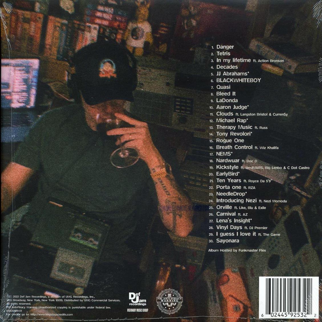 Logic – Vinyl Days (2LP Vinyl Record) rear