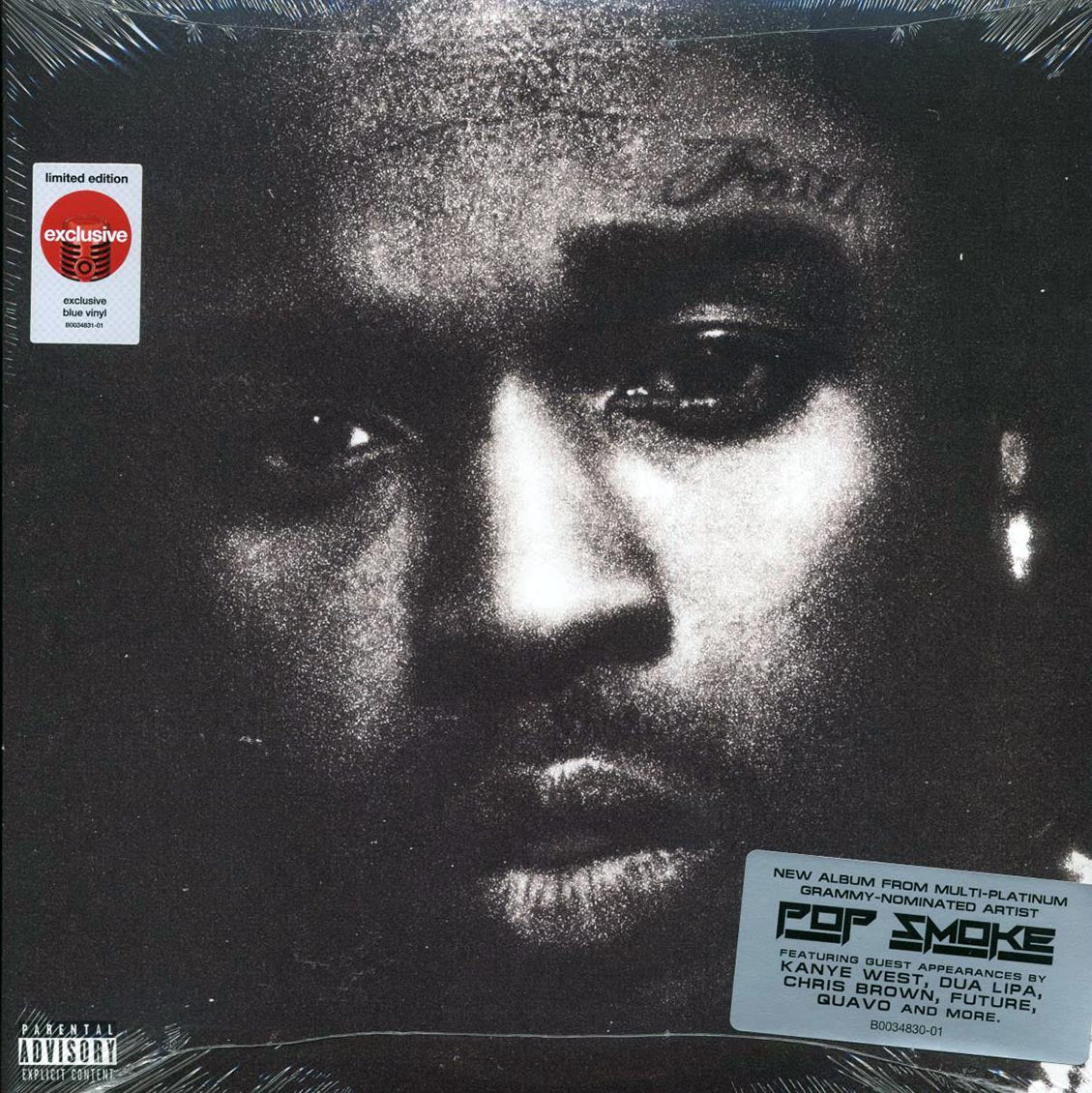 Pop Smoke – Faith (Limited Edition Blue Vinyl 2LP) cover