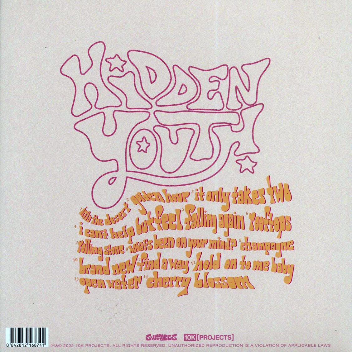 Surfaces – Hidden Youth (LP Vinyl Record) rear