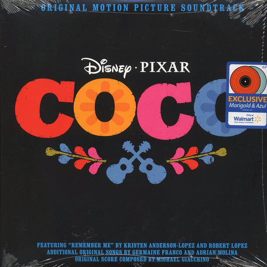 Coco - Original Motion Picture Soundtrack (Marigold & Azul Vinyl 2LP) cover
