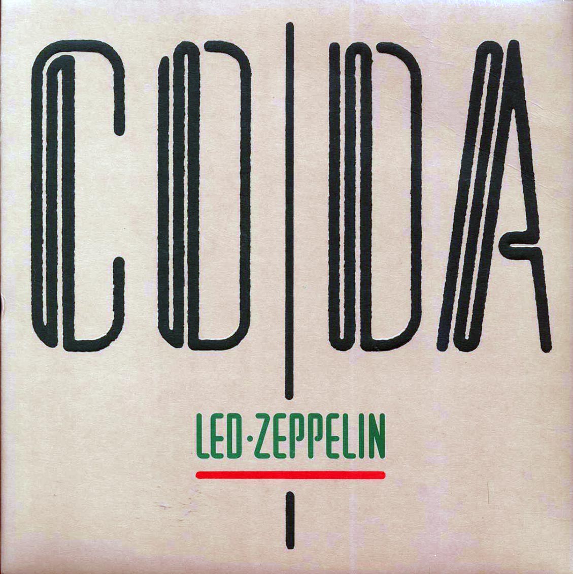 Led Zeppelin – Coda (Remastered 180g Vinyl LP Embossed Gatefold) cover