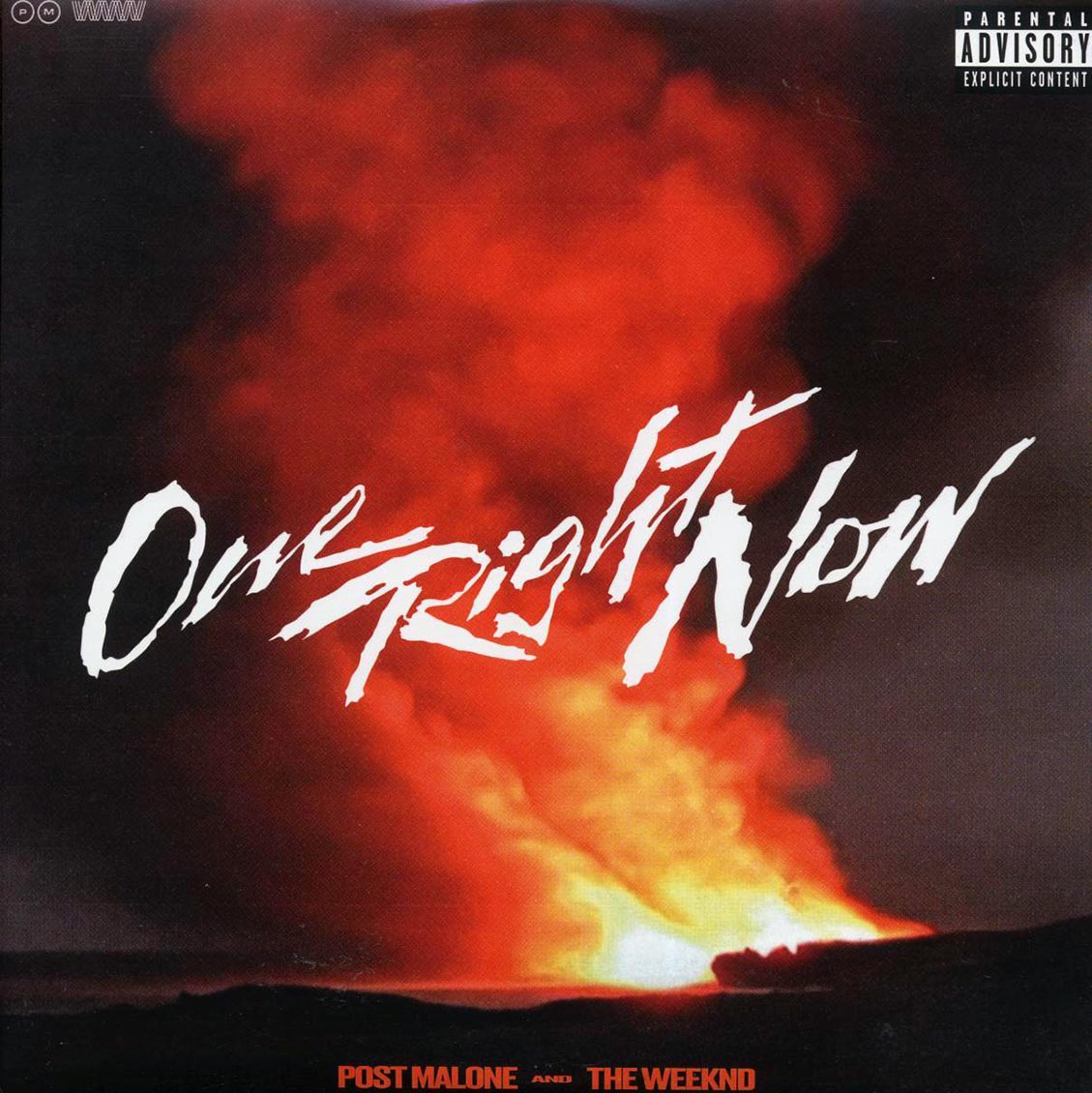 Post Malone And The Weeknd – One Right Now (12" Single Vinyl Record) cover