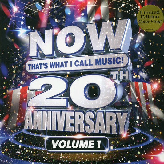 Now That's What I Call Music! 20th Anniversary Volume 1 (2LP Ltd. Red Blue Vinyl Record) front