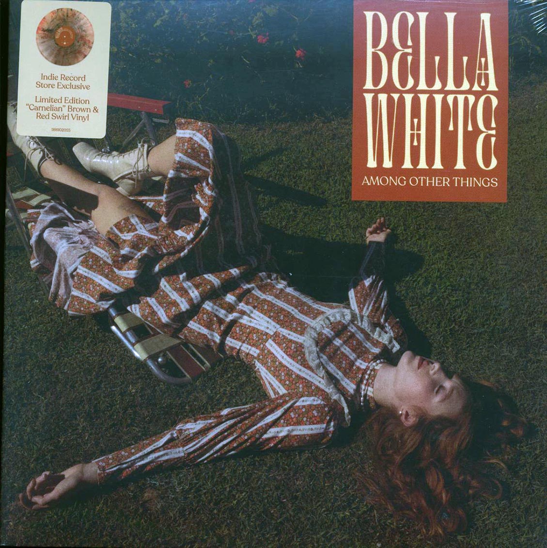 Bella White – Among Other Things (Ltd. Carnelian Brown & Red Swirl Vinyl LP) cover