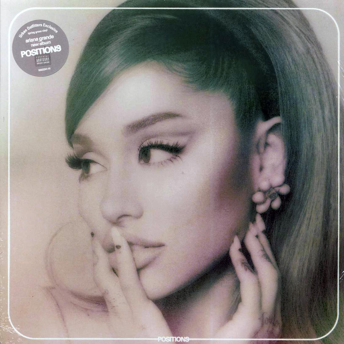 Ariana Grande – Positions (LP Ltd. Spring Green Vinyl Record) front