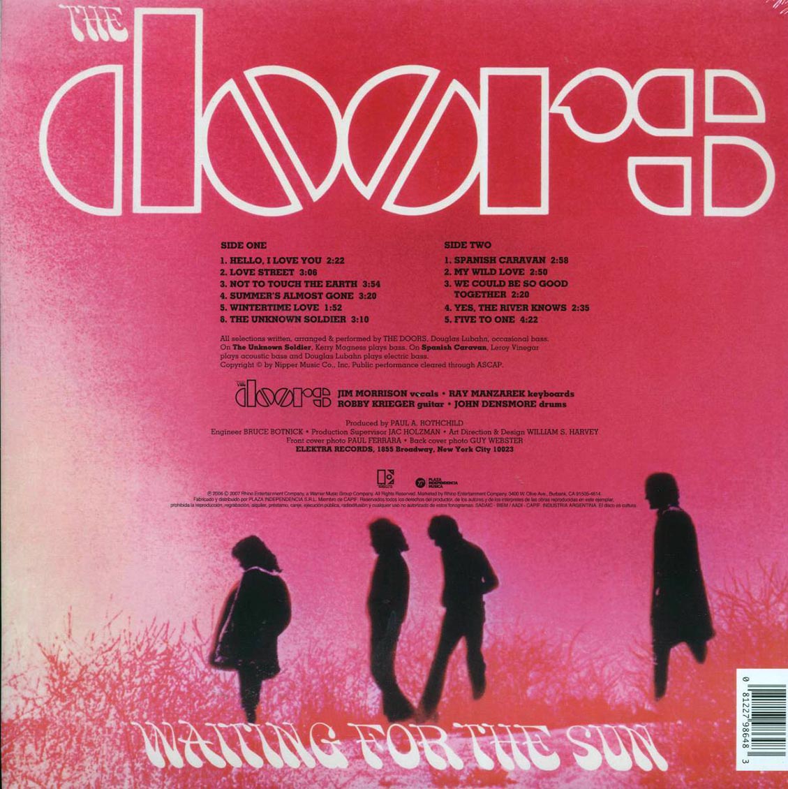 The Doors – Waiting For The Sun (LP Vinyl Record) rear
