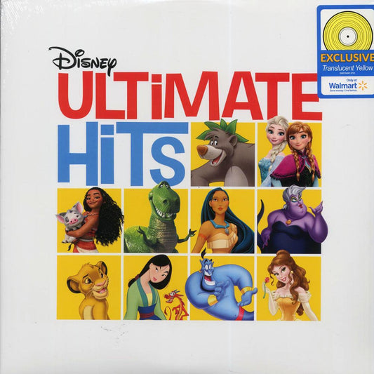 Disney Ultimate Hits (Limited Edition Yellow Vinyl LP) cover