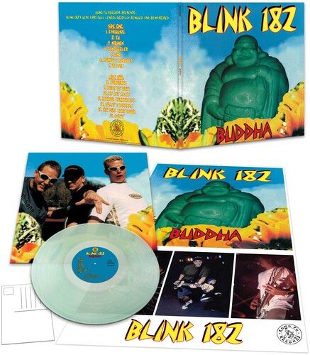 Blink-182 - Buddha (LP) (Coke Bottle Green Vinyl Record) fold out
