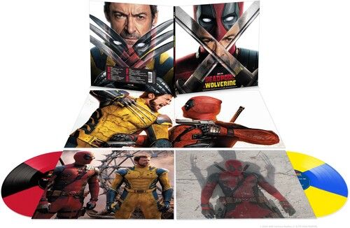 Deadpool & Wolverine (OST 2LP Multicolor Vinyl Record) fold out