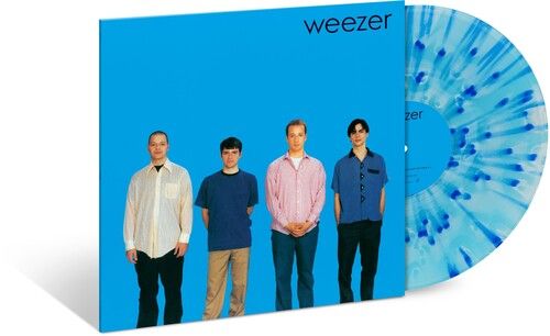 Weezer - Weezer (Ltd. Ghostly Blue & Clear Vinyl Record, Anniv. Edition) vinyl