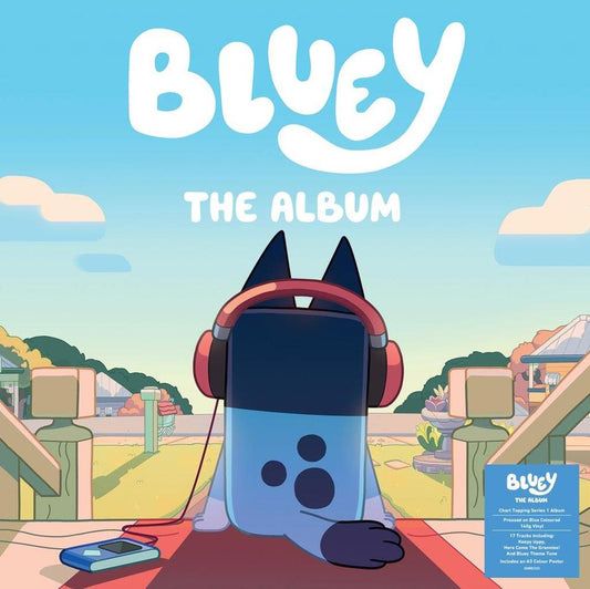Bluey – Bluey The Album (LP Ltd. Blue Vinyl Record) front