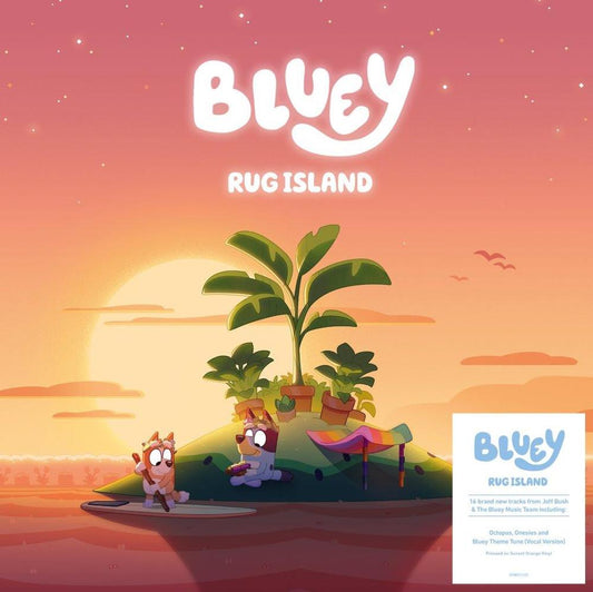 Bluey - Rug Island (LP 140g Sunset Orange Vinyl Record) front