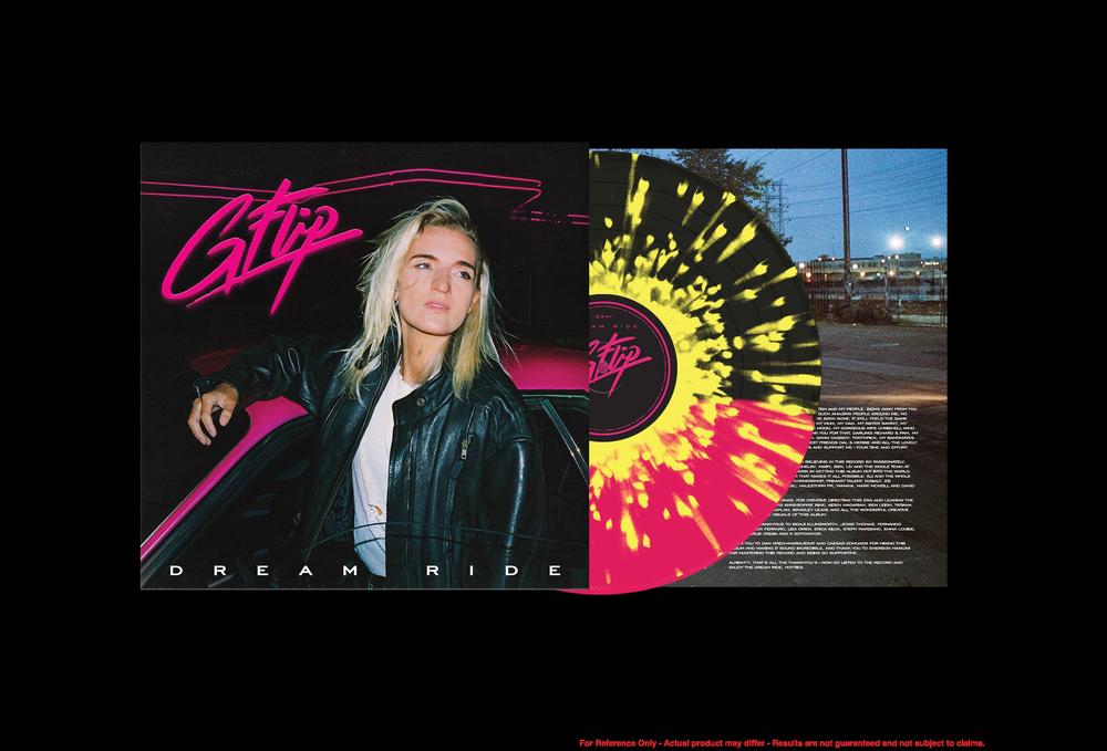 G Flip - Dream Ride (Limited Edition Pink, Black and Yellow Splatter Vinyl LP) vinyl
