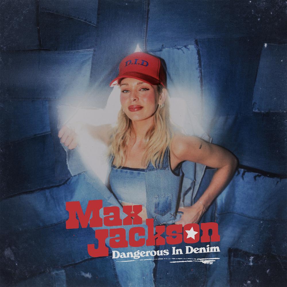 Max Jackson – Dangerous In Denim (Limited Edition Blue Vinyl LP) cover