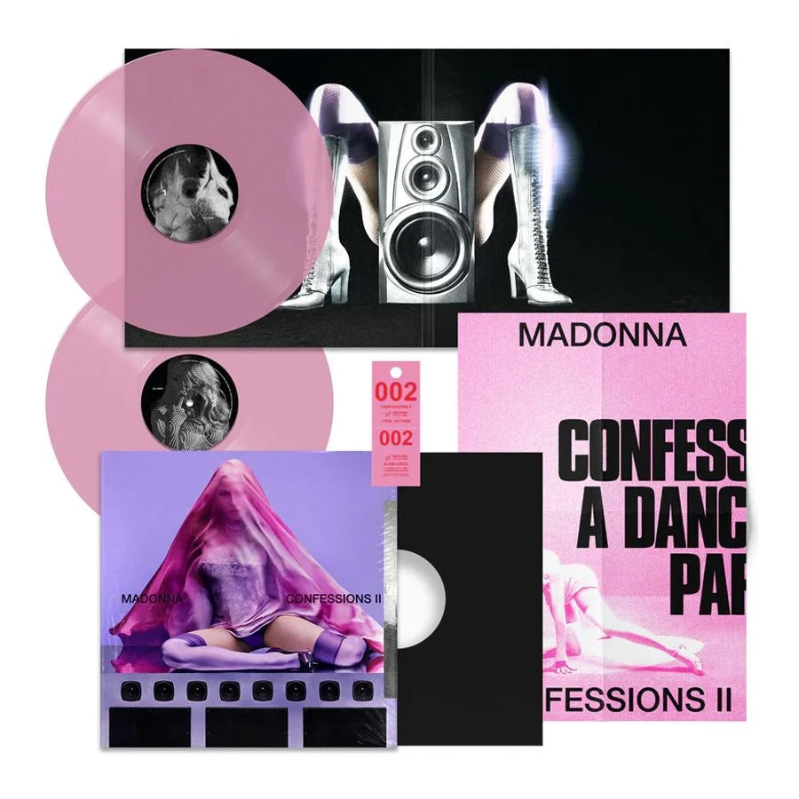 Madonna – Confessions II (Limited Edition Pink Translucent Vinyl 2LP) fold out