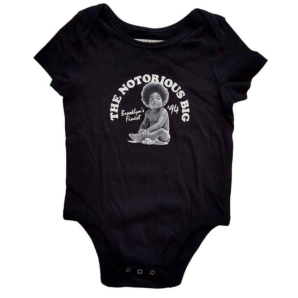 The Notorious BIG - Brooklyn's Finest '94 Baby Onesie (Black)