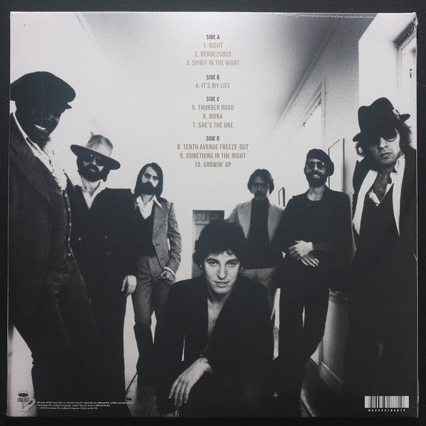 Bruce Springsteen & The E Street Band - The Soul Crusaders Volume 1:Toronto Broadcast 1977 (Parachute) (2LP) (Clear Vinyl) Vinyl Record rear