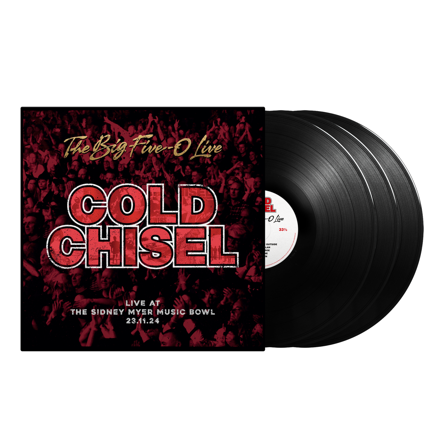 Cold Chisel – The Big Five-O Live (Vinyl 3LP) vinyl