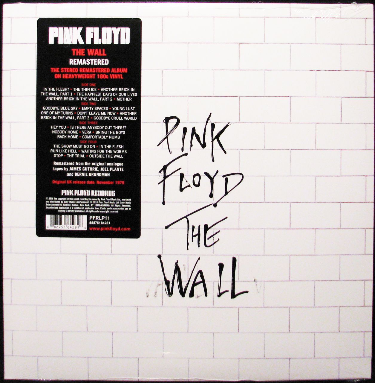 Pink Floyd - The Wall (2LP 180g Remastered Vinyl Record)
